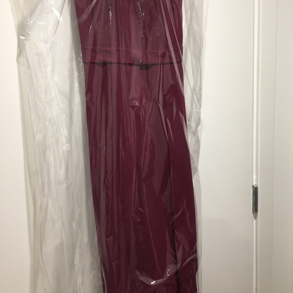 Azazie Melody Dress Raspberry - Picture 2 of 2